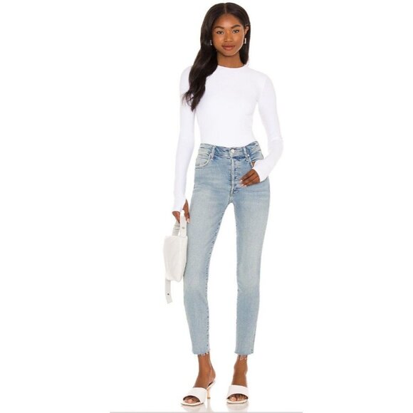 Mother Jeans The Stunner Ankle Fray in Innerspace Size 29 NWT - Picture 2 of 10